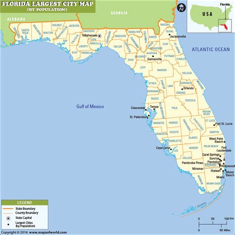 biggest cities in florida|10 Largest Cities In Florida .